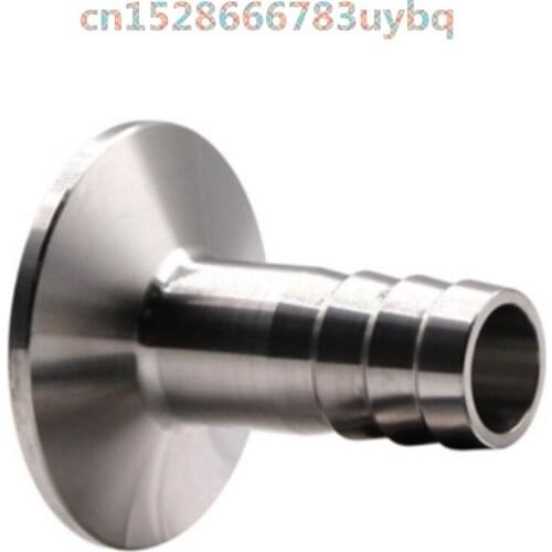 Sanitary Hose Barb Pipe Fitting Tri Clamp Type Ferrule Stainless Steel SUS SS 304