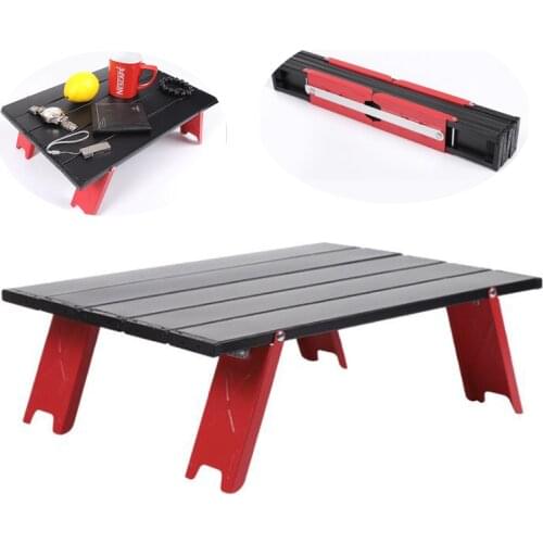 Outdoor Folding Camping Table Portable Aluminum alloy Ultralight Backpacking Table BBQ Picnic Desk Family Party Garden Furniture