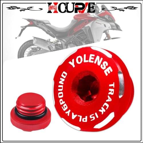 Motorcycle CNC Engine Oil Plug Filler Cover Screw For DUCATI V4 PANIGALE Streetfighter V4 899 959 1199 1299 Panigale 848/EVO