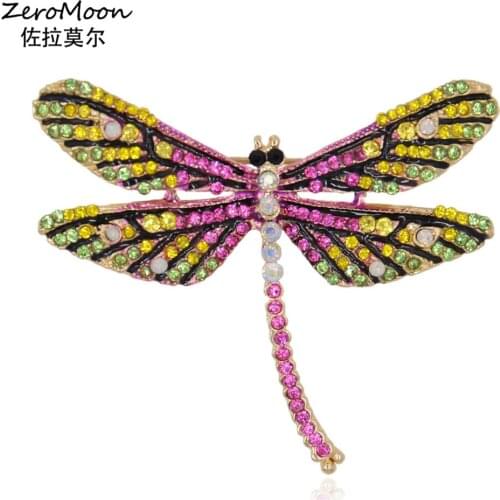 ZeroMoon Dragonfly Brooches For Clothes
