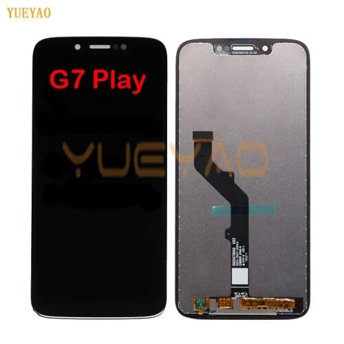LCD For Motorola Moto G7 Play LCD Display Touch screen sensor Panel Digiziter assembly For moto G7Play XT1952 LCD Screen