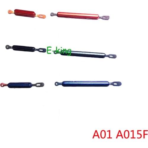 10PCS For Samsung Galaxy A01 A015F A02 A025F A02S Phone Housing Side Key Power Volume Button