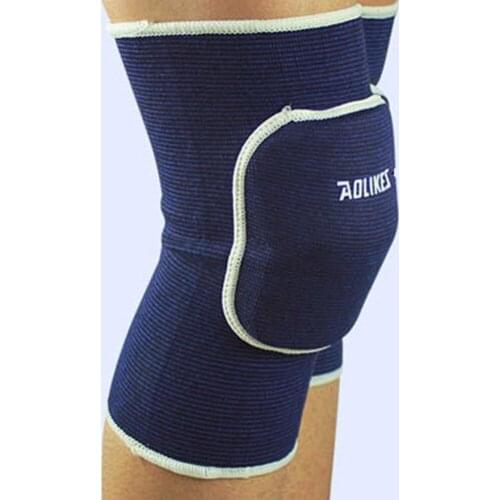 2pcs Pad Knee Outdoor Elastic Foam Knee Wrist Ankle Elbow Support Adjustable Sports Brace Black