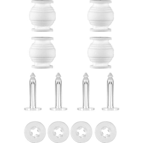 4 pcs Soft Silicone Damping Balls Rubber Damper Anti-drop Pins Locker for DJI Phantom 3 Gimbal Spare Parts Replacement Kits