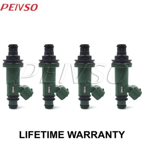 4x 16611-AA340 3400 fuel injector for SUBARU Outback 2000~2004 Impreza 1999~2001 Legacy 1999~2001 2.2L 2.5L H4