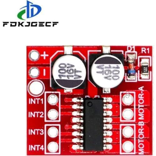 5pcs 2 DC Motor Drive Module Reversing PWM Speed Dual H Bridge Stepper Motor Mini Victory L298N