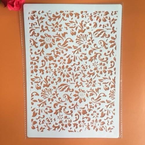 A4 29 * 21cm Mandala DIY Stencils Wall Painting Scrapbook Coloring Embossing Album Decorative Paper Card Template stencils