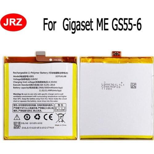 GI01 Battery For Gigaset ME GS55-6 Batterie Bateria Accumulator 3000mAh