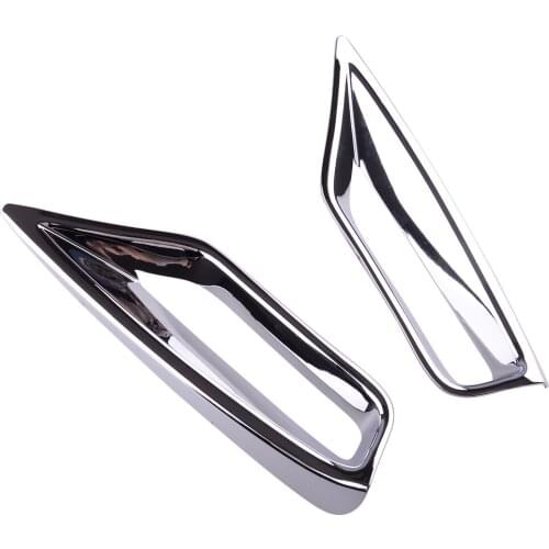 Car 2pcs/set Chrome Front Fog Light Cover Trim fit for Lexus RX300 RX350 RX450h RX350 L RX450h L 2020 2021