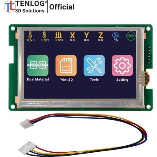 TENLOG Color Touch Screen for TENLOG 3D Printer D3/D5/D6