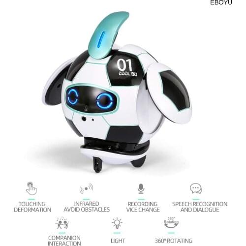 EBOYU FX-J01 Smart Robot Toys Smart Interactive Robot Gesture Control for Boys Girls Kids Gift