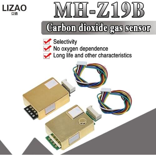 MH-Z19 MH-Z19B NDIR CO2 Sensor Module Infrared Carbon Dioxide co2 gas Sensor 0-5000ppm MH Z19B