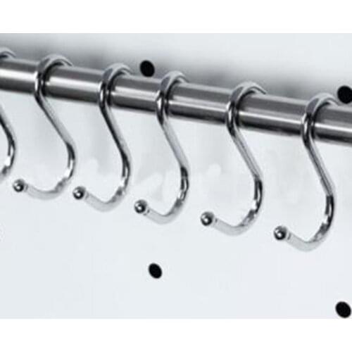 Multifunctional S-type hook kitchen bedroom hook up stainless steel load-bearing