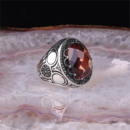 Zultanit 925 Sterling 925 K Silver Men 'S Ring