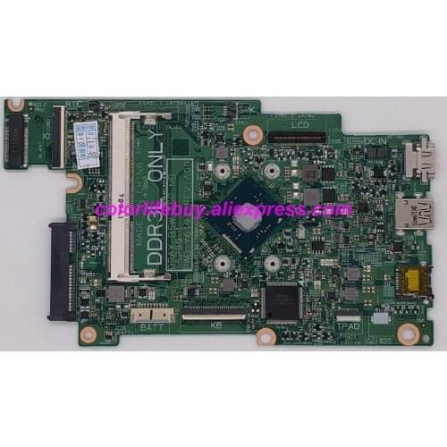Genuine CN-0J71V9 0J71V9 J71V9 15299-1 PWB: Y619T w N3710 CPU Laptop Motherboard Mainboard for Dell Inspiron 3168 Notebook PC