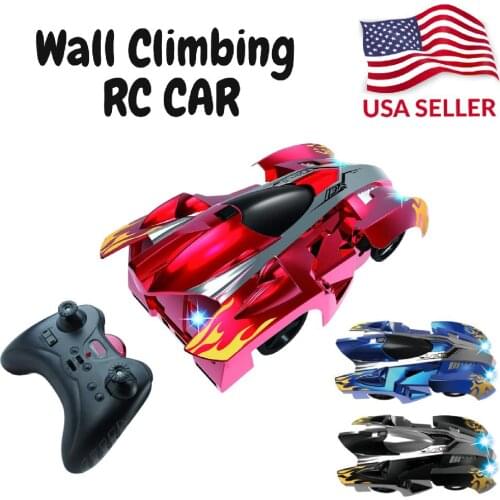 New Wall Climbing Car 2 Modes Trick Racing Remote Control Car Stunt RC Car Wltoys Anti Gravity toys for Children Drop Shipping