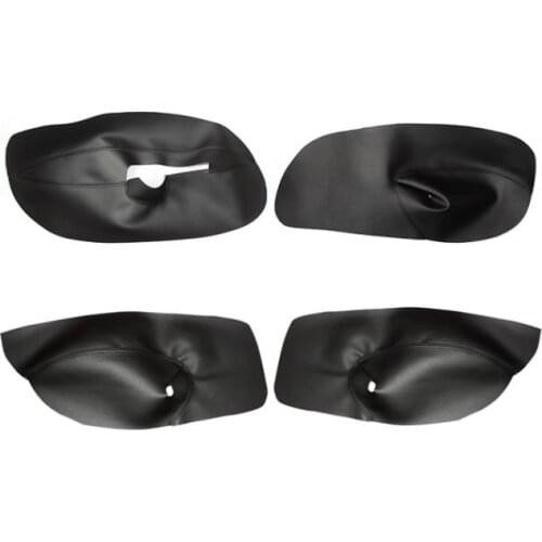 4PCS Car Door Armrest Panel Microfiber Leather Cover Trim For Golf 4 MK4 Bora Jetta 1998 1999 2000 2001 2002 2003 2004 2005