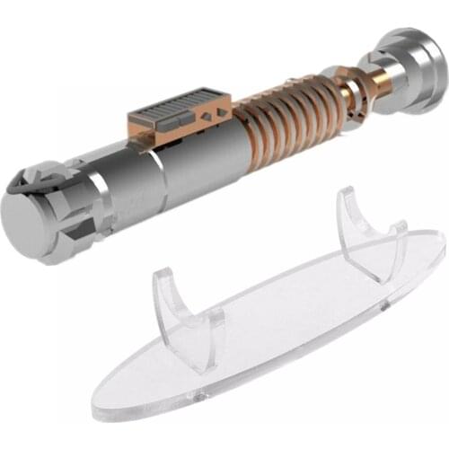 Clear U-shape Tabletop Horizontal Acrylic Display Rack Holder Stands Bracket Storage Shelf For Lightsaber Collectibles