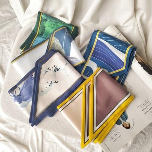 Narrow Towel New Long Scarves Womens Spring Autumn Decorative Neckerchief Multi-Function Ribbon women skinny scarf