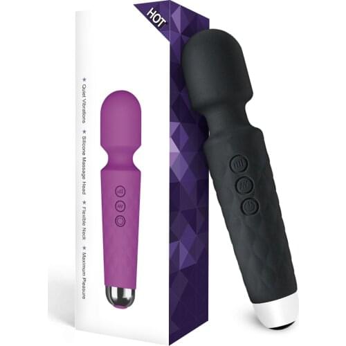 Magic Wand Massager for Adults 18 Masturbator Clitoris Stimulator Vibrators Sex Toys for women Powerful Body Massge Vagina Dildo