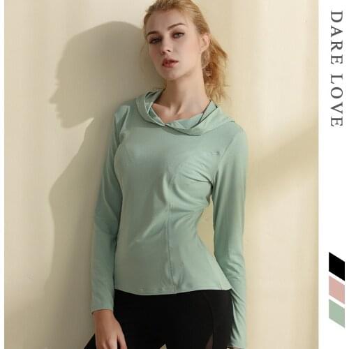 FNOCE 2020 winter womens sports hoodies young fashion streetwarm solid long sleeve hooded tight slim jogger elegant hoodeies