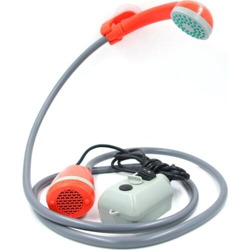 1Set Portable Outdoor Camping Shower Multi-Function Bath Sprayer Rechargeable Car Washing Sprayer For Travel