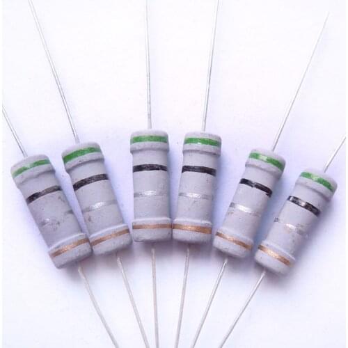 2w 0.1 0.12 0.15 0.18 0.22 0.33 0.36 0.39 0.43 0.47 0.5 0.56 0.62 0.75 0.82 0.91 ohm Original New Metal Oxide Film Resistor