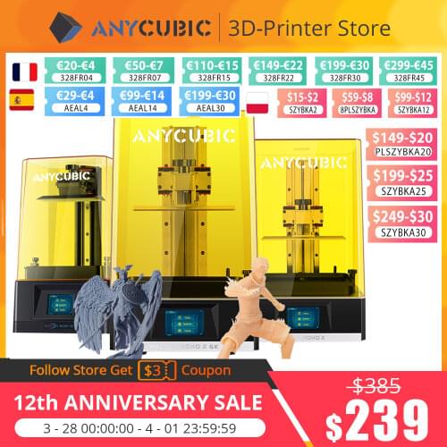2020 New ANYCUBIC Photon Zero/Photon Mono 3D Printer Quick Slice UV Resin SLA 3d Printer Impresora 3d Drucker Impressora 3d