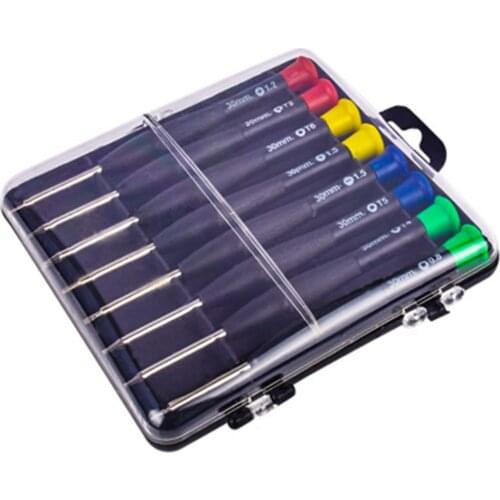 8-in-1 precision screwdriver set repair opening tool kit for disassembling mobile phone toys, manual watch screw tool kit