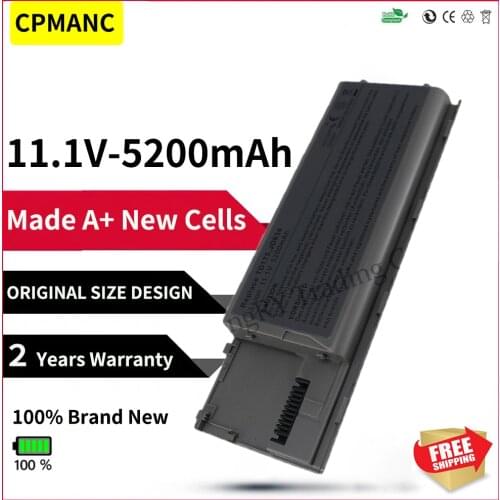 HSW 11.1V Laptop Battery JD775 JY366 KD489 KD491 KD492 KD494 KD495 NT379 PC764 PC765 For Dell Latitude D620 D630 D631 6 Cells