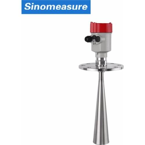 Non contact radar level transmitt cement silo 120 ghz guid wave radar level meter sensor