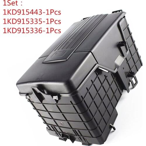 Side Battery Tray Trim Cover fit for VW Jetta Golf Passat B6 B7 Tiguan Touran A3 Yeti Seat 1KD 915 443 1KD 915 336 1KD 915 335