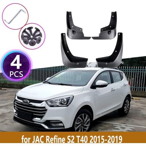 Car Mudguards For JAC Refine S2 2015 2016 2017 2018 2019 T4 T40 Cladding Splash Mud Guard Mudflap Protect Accessories Fenders