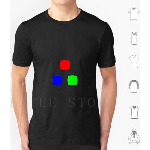 Rbg Glowing Pixels T Shirt Cotton Men Diy Print Legend Triforce Dark Side Moon Link Video Game Tri Force Prism Spectrum Games