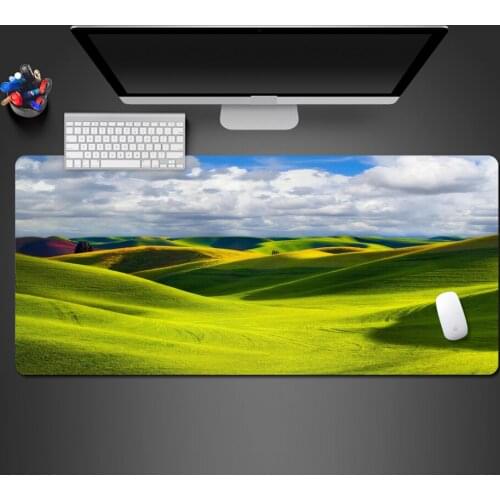 Cool Prairie Magnificent Landscape Mouse Pad Personalized Creative Cool Natural Rubber Best-Selling Office Computer Keyboard Pad