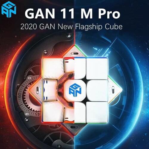 [JUDY] Gan 11 M Pro 3x3x3 UV Soft Magnetic Magic Speed Cube, Professional,Anti-Stress Toys,Smooth,Childrens Puzzle,For the Game