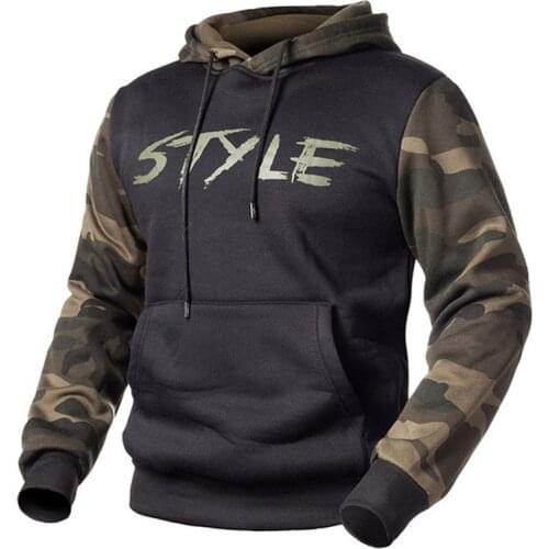 US/EUR Size Camouflage Hoodies Men 2020 New Fashion Sweatshirt Male Camo Hoody Hip Autumn Winter Military Hoodie Mens Clothing