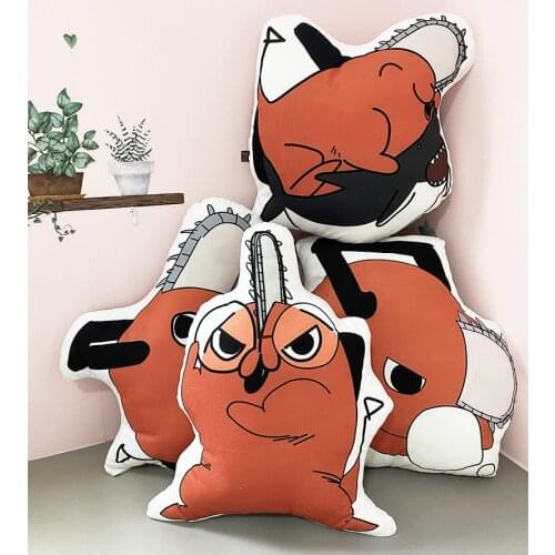 10/40cm Anime Chainsaw Man Pochita Cosplay Plush Toys Soft Stuffed Pillow Dolls Cartoon Pendant Keychain Toy For Kid Gift