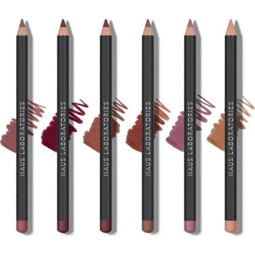 6 Color Lip Liner Cosmetic Lipstick Pen Professional Matte Waterproof Lady Charming Lip Liner Contour Makeup Lipstick Tool