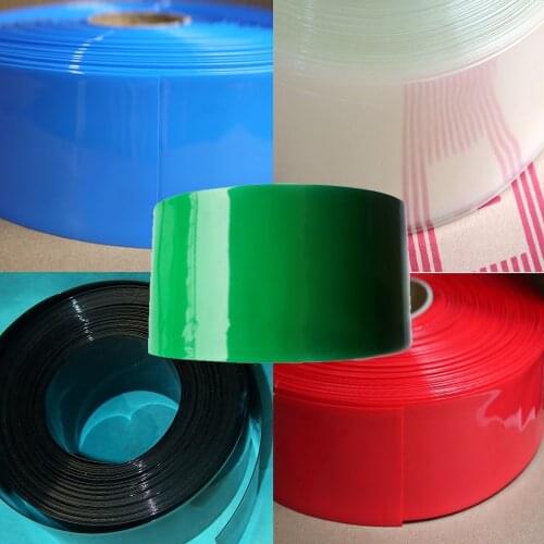 PVC Heat Shrink Tubing 110mm Diameter 70mm New High Quality Color Selectable