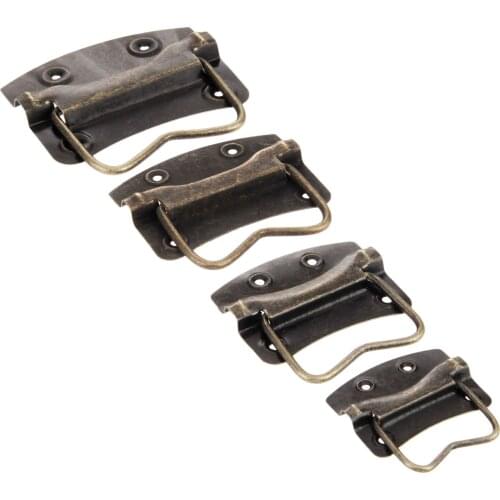 1pc Furniture Handle Handle Drawer Door Knobs Jewelry Box Bronze Cabinet Pulls Cupboard Wood