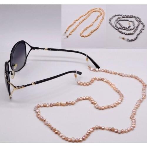 Pearl glasses chain, natural baroque small pearls, personalized glasses chain, sunglasses accessories, exclusive recommendation