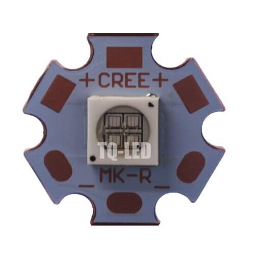 1piece 10W 7070 UV 395-400nm 6-8V 1.2A High Power Led on 20mm Copper Star