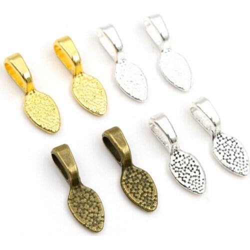 15x5mm 21x7mm 40pcs Antique/Bronze/Bright Silver Colors Plated Bail Connectors Handmade Charms Pendant:DIY for bracelet necklace