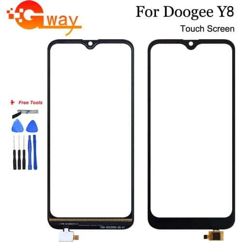 6.1" Touch Screen Digitizer For Doogee Y8 Touch Panel Sensor Phoen Repair Parts Glass Lens for Doogee X90L Touch With Tools