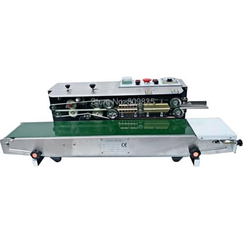Hot Selling Solid ink band plastic bag hot sealing machine continuous solid-ink coding band sealer