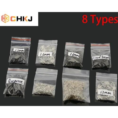 CHKJ Auto Car Locksmith Tools Remote Control Fixing Pin Screws Set Repair Part Accessories Flip Remote Key Fixed Pins 200PCS/Lot
