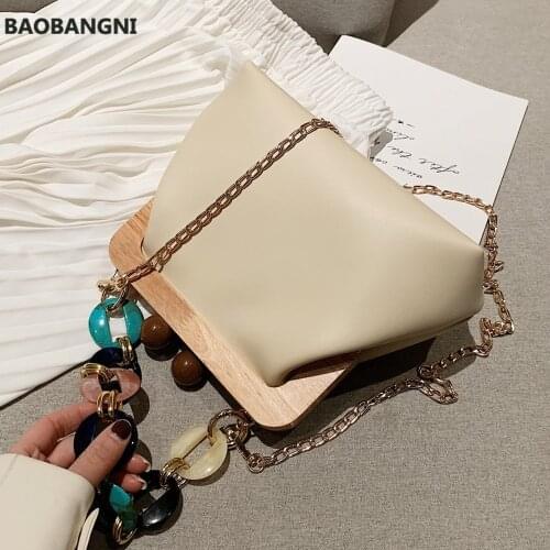 Elegant Female Tote Shell Bag Fashion New High Quality PU Leather Womens Designer Handbag Chain Shoulder Messenger Bag