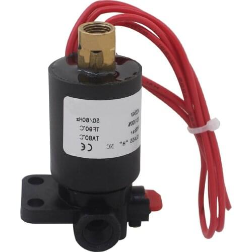 Solenoid valve NC plastic solenoid valves for water 3 way Pilot plastic
