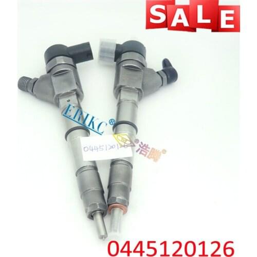 ERIKC 0445120126 Original Fuel Complete Injector Nozzle 0 445 120 126 Diesel Engine Inyector 0445 120 126 for KOBELCO MITSUBISHI
